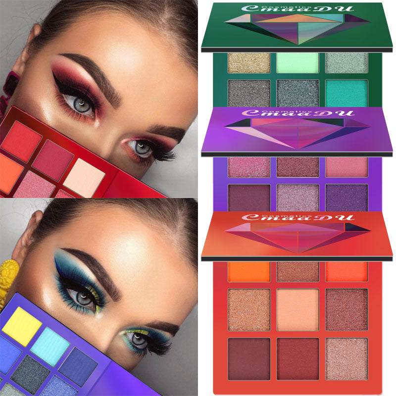 9-color Eyeshadow Plate