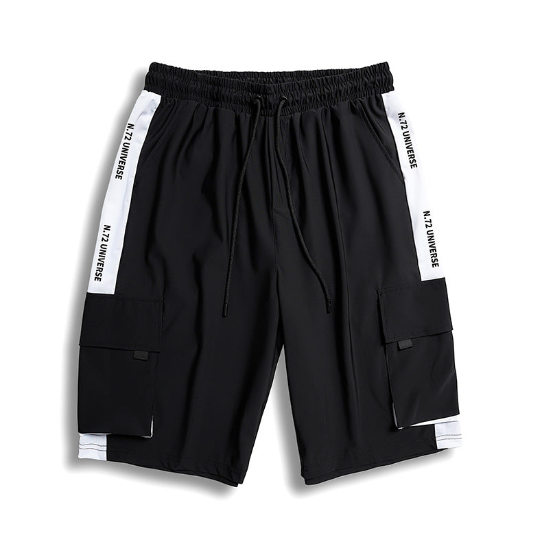 Black Cargo Shorts