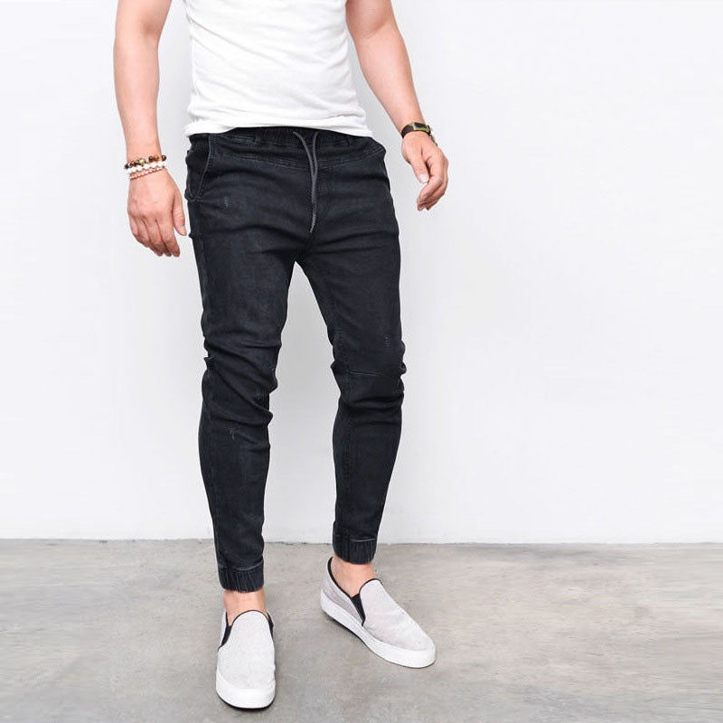 Elastic Denim Jeans