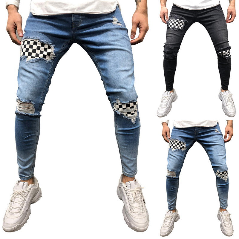 Denim Slim Ripped jeans