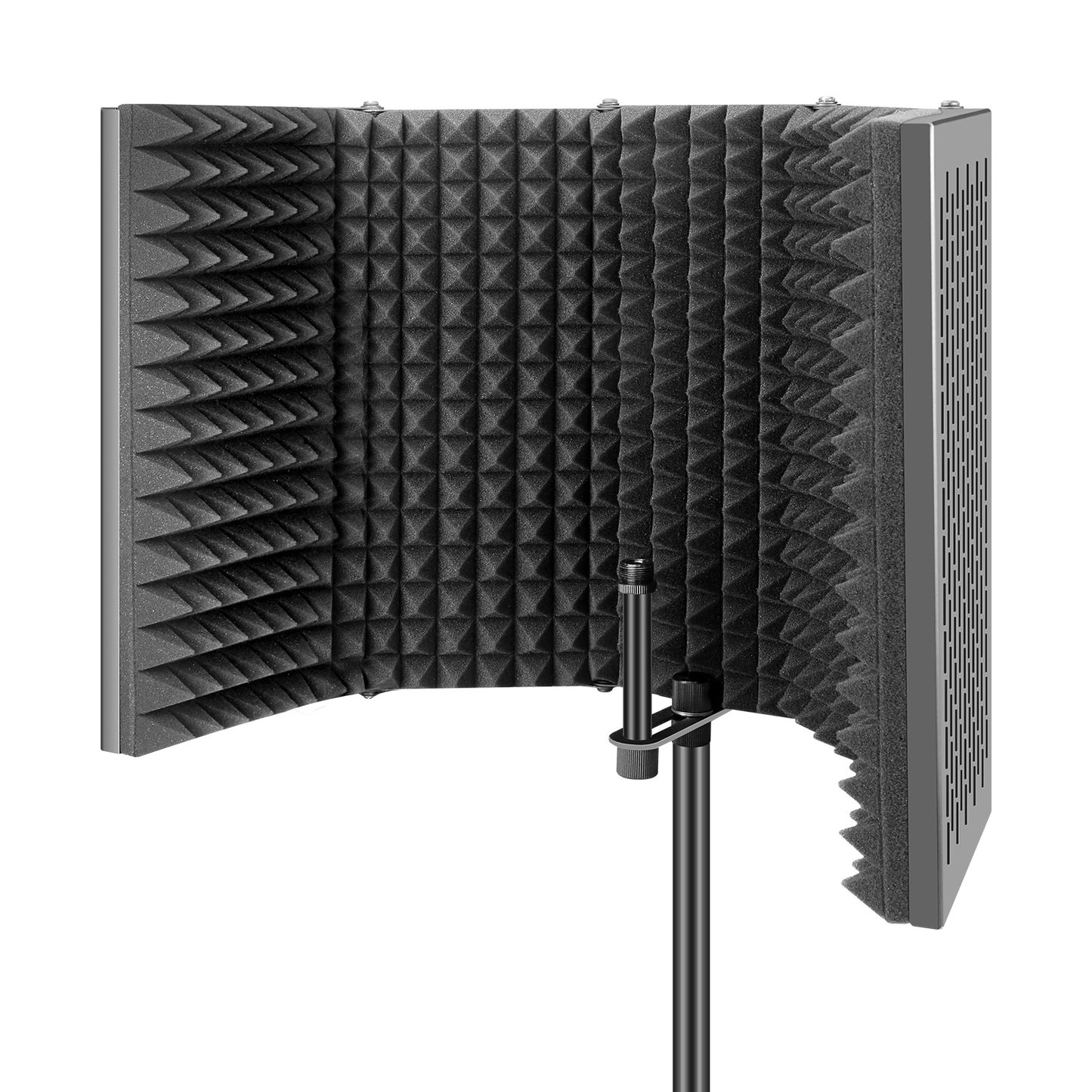 Collapsable High-Quality Recording Studio Noise Reduction Noise Absorbing Microphone Barrier