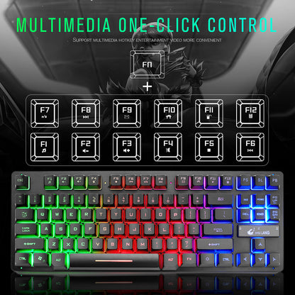 Backlit RGB Wired Mechanical Keyboard