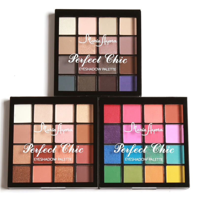 16 colors eye shadow palette