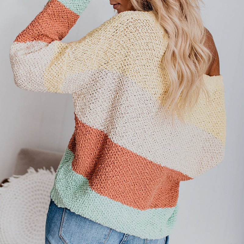 Earth Tone Loose Sweater