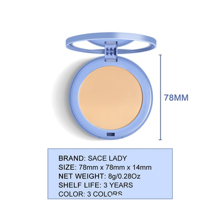 Sace Lady Matte Powder Natural Nude Pressed Powder