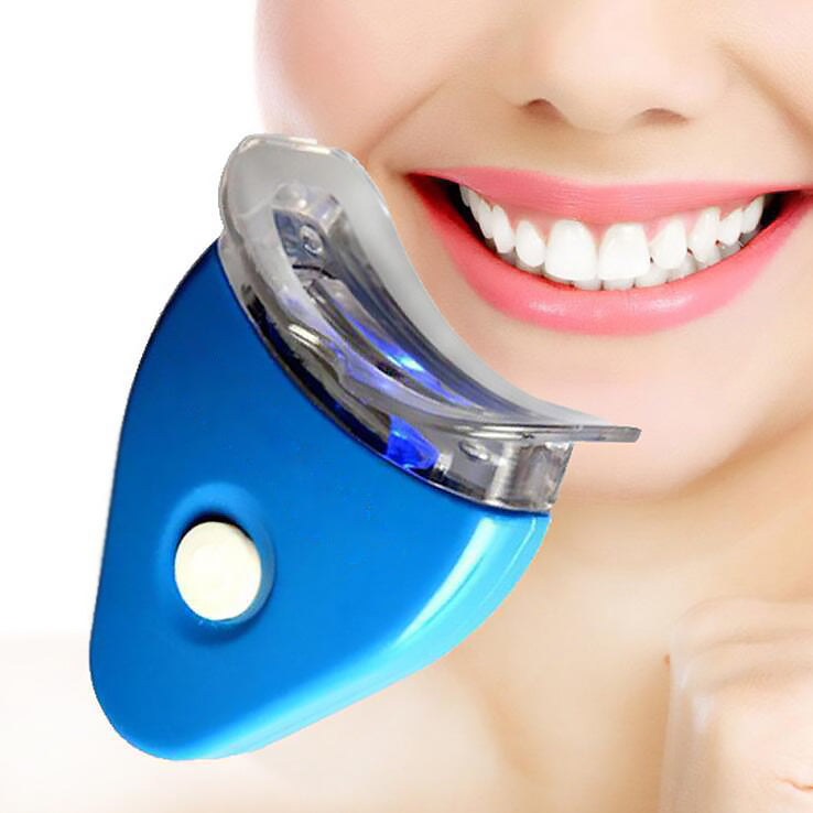 Brighten Your Smile with the Blue LED Teeth Whitening Accelerator - Women's Health & Beauty Must-Have!