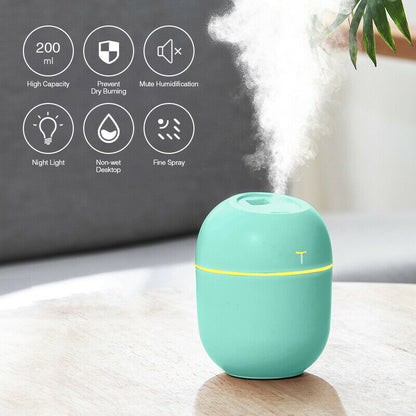 Mini Ultrasonic USB Essential Oil Diffuser