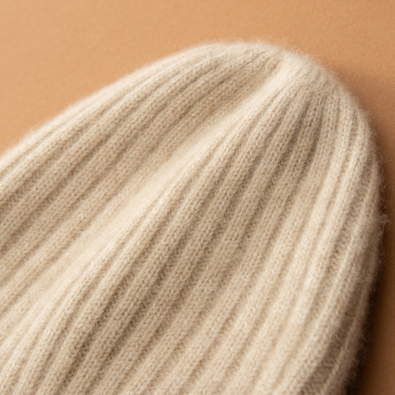 Premium Thickened Cashmere Pastel Tone Beanie