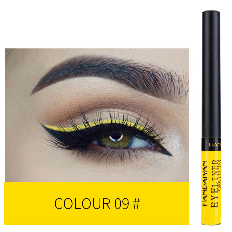 12-color Matte Color Liquid Eyeliner