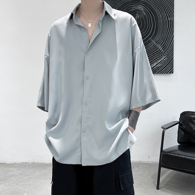 Oversize Button Up