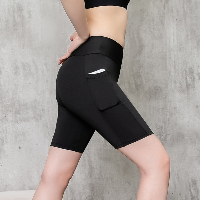 Cellphone Pocket Yoga Shorts