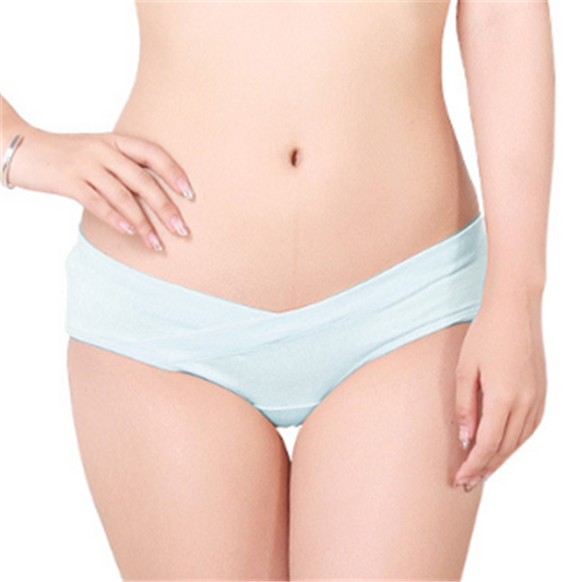 Low Rise Cotton Cross Strap Detail Panties