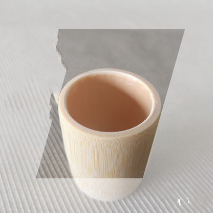 Bamboo tube cup