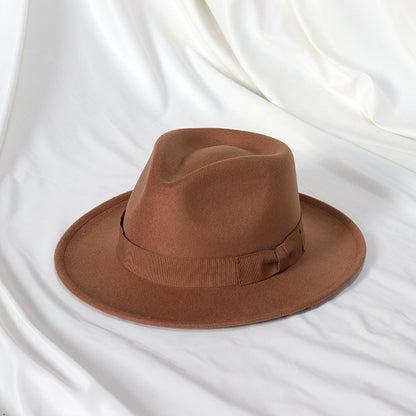 Bowknot Felt Fedora