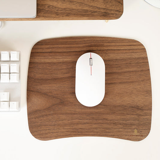 Rubber Base Walnut Mouse pad