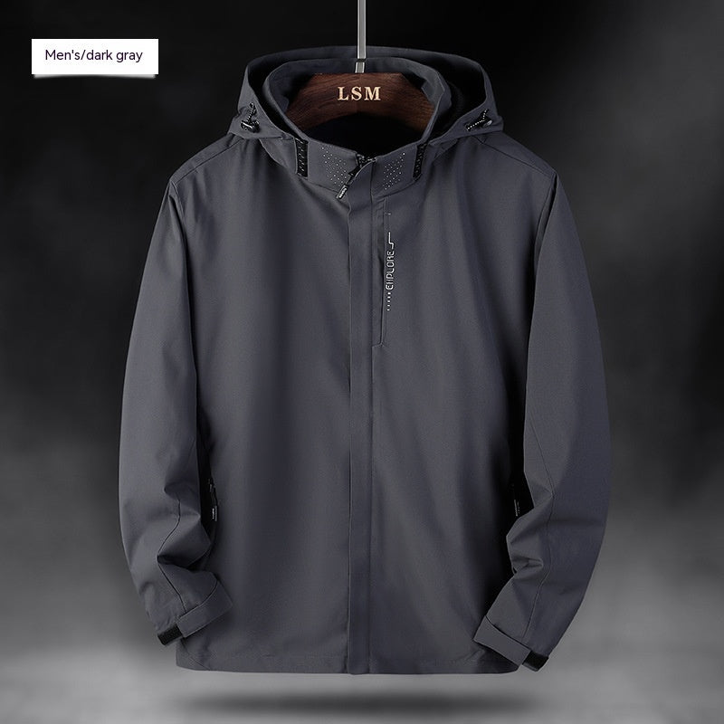 Waterproof Windproof Shell Running Jacket