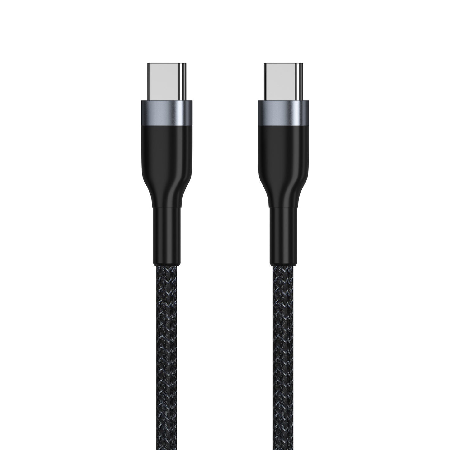 Double-ended Type-c Data Cable 30W Nylon Braid