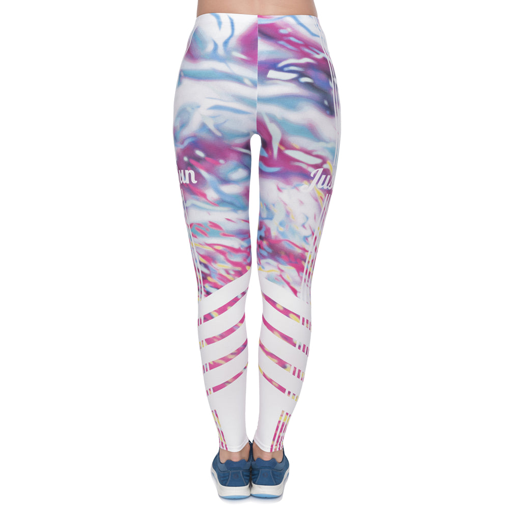 Graphic Weather Print Leggings