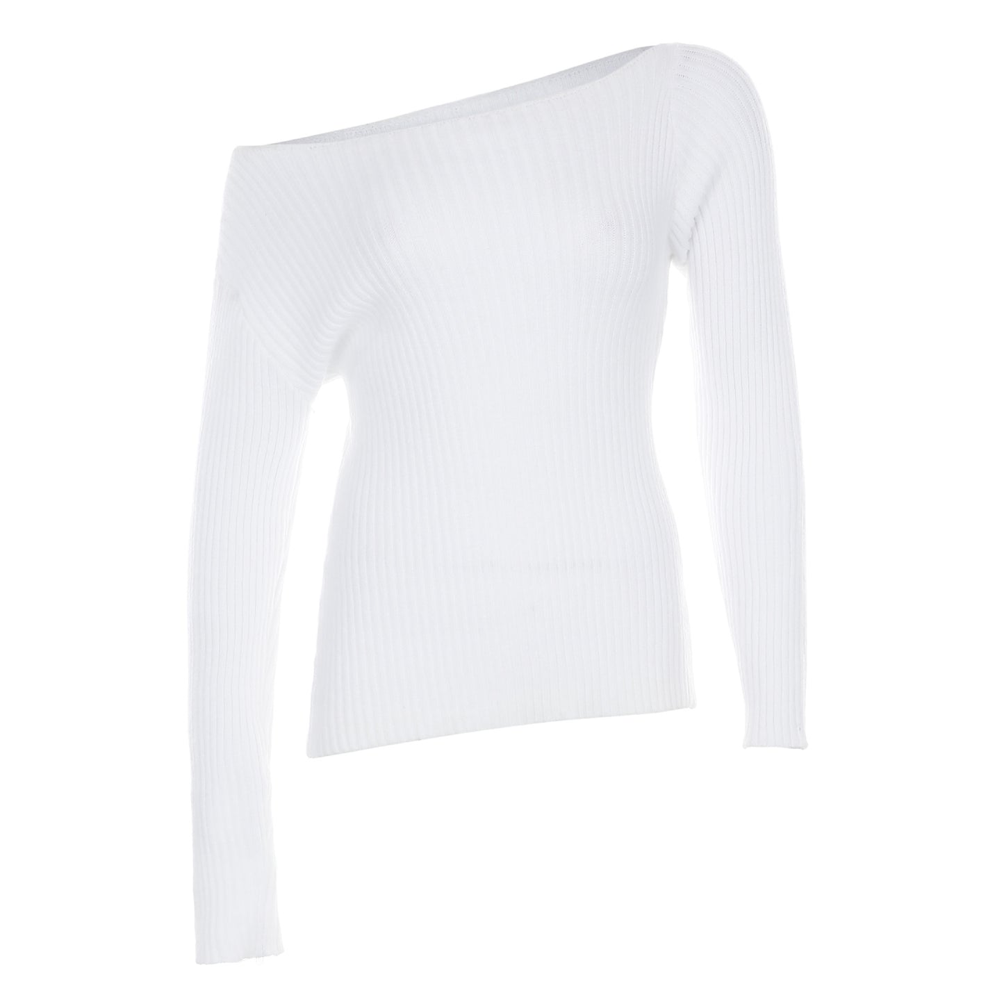 White Cotton Pullover