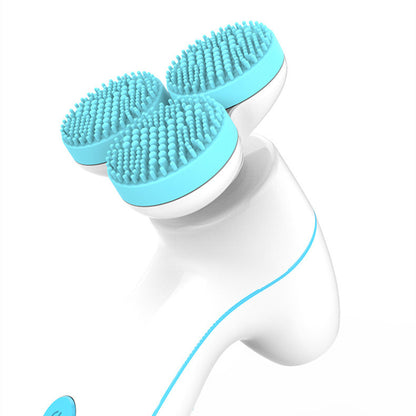 3D Electric Silicone Facial Cleanser Device