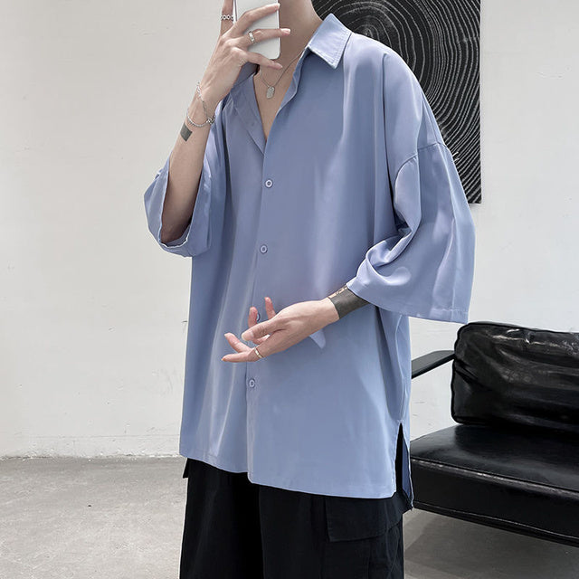 Oversize Button Up