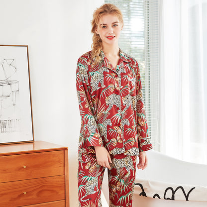 Silk lady's pajamas