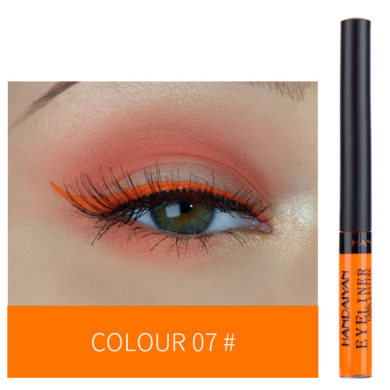 12-color Matte Color Liquid Eyeliner