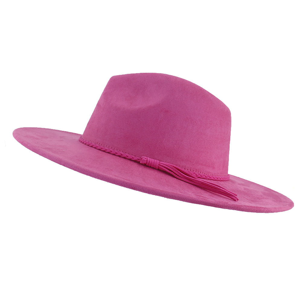 Broad-brimmed Hat Flat Edge Gentlemen's Hat