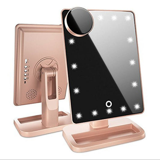 Backlit Touch Screen Makeup Mirror