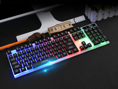 Colorful RGB Backlit Gaming Usb Wired Gaming Keyboard