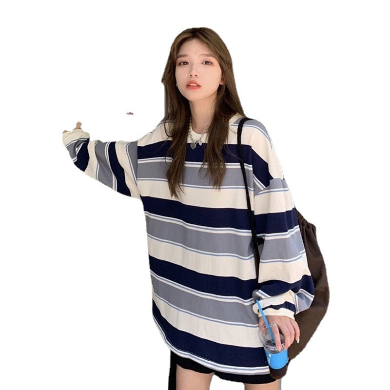 Striped Long Sleeve Top