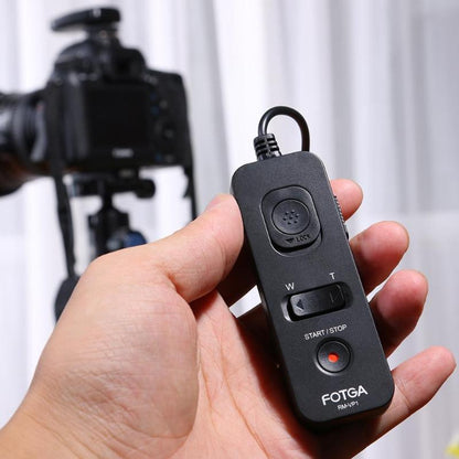 Suitable for RM-VS1 A7R3 shutter release A7M3/A9 remote control RX100M2M3/A7R/A7S A77A6000