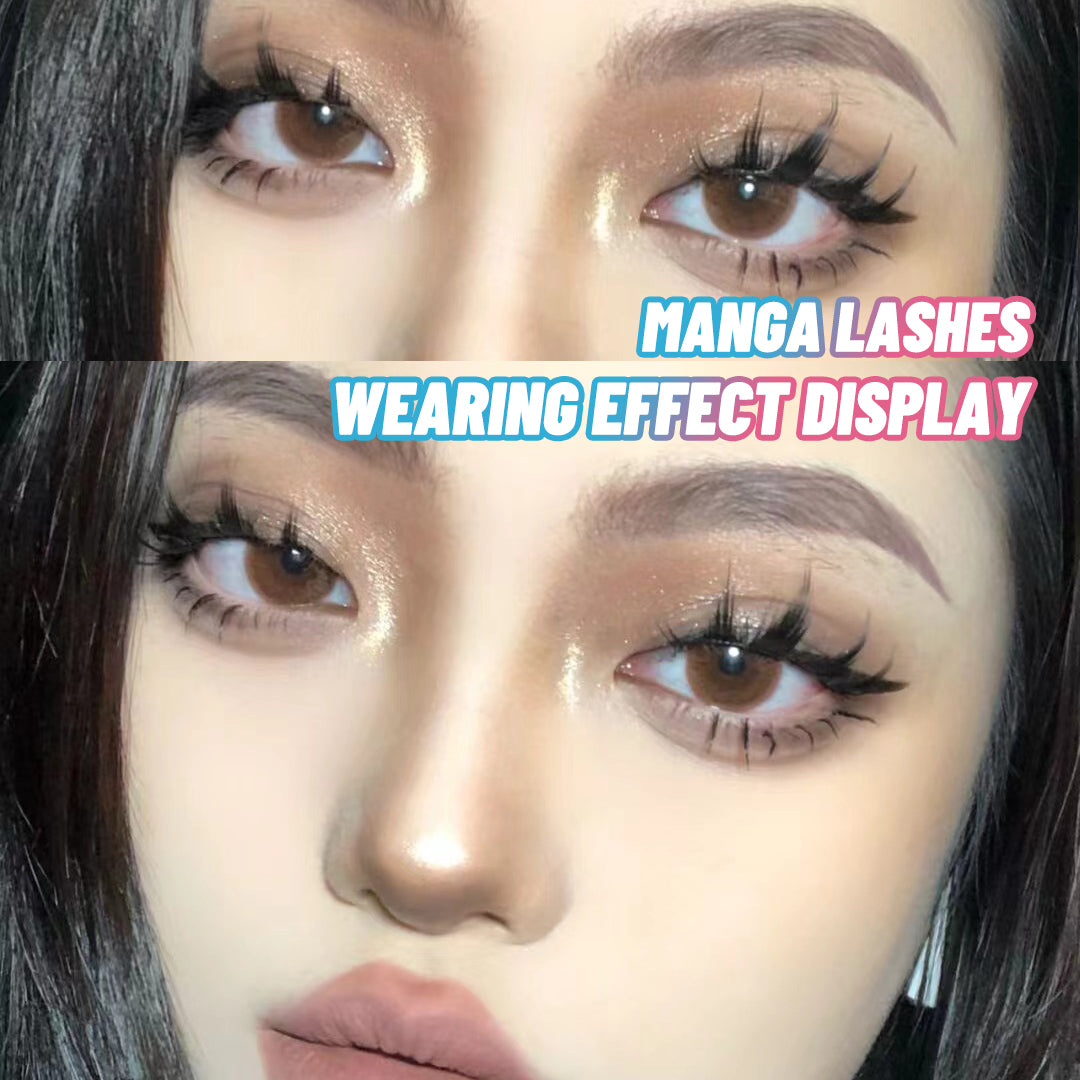 5 Pairs Manga Lashes