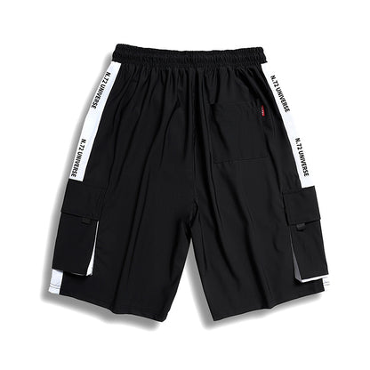 Black Cargo Shorts