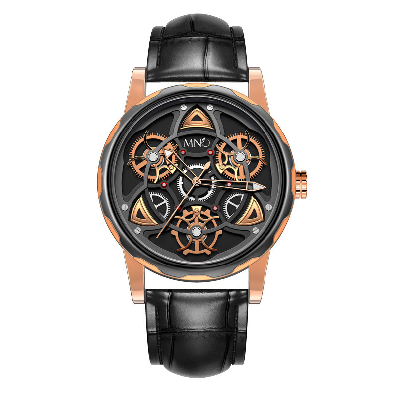 Black Gold Gyro Watch