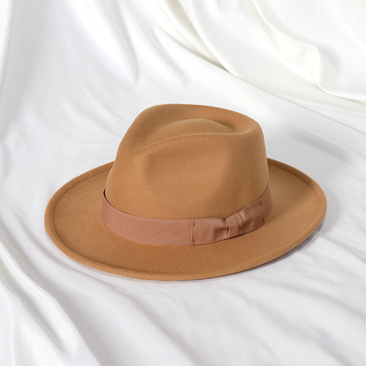 Bowknot Felt Fedora