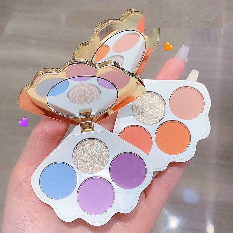 Eye Shadow Clam Shell Quad Plate