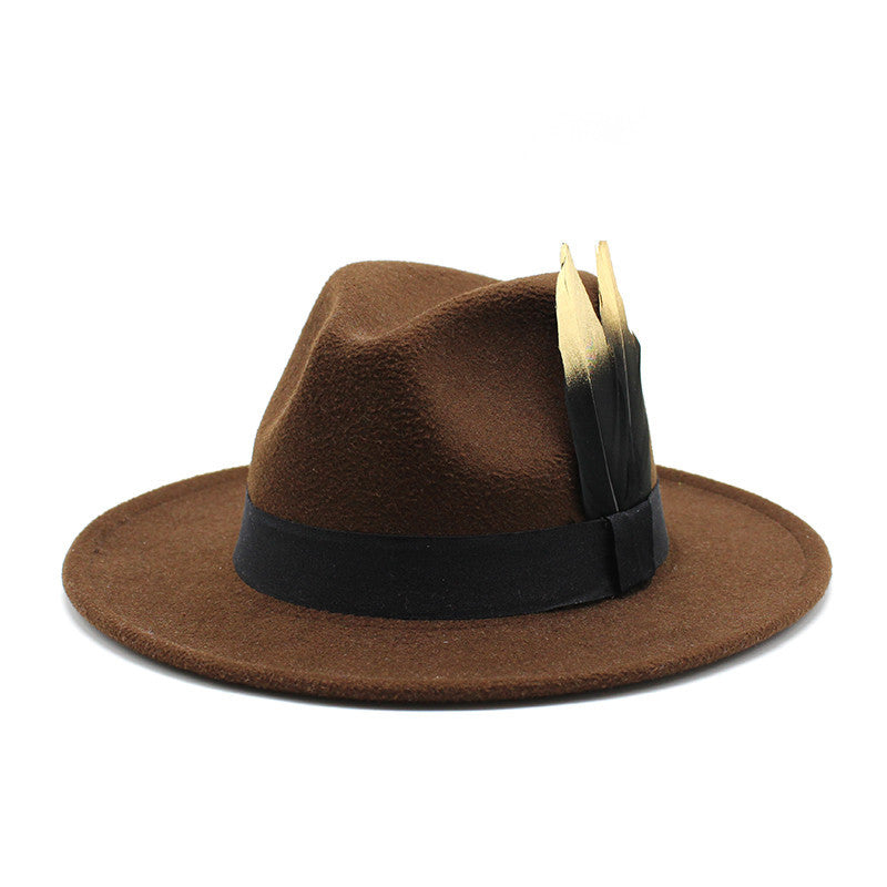 Feathered Panama Hat