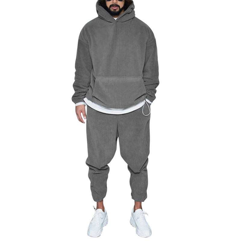 Fleece Hoodie Suit