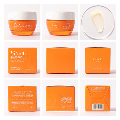 Facial Moisturizing Lacco Snail Essence Cream Lotion Skin Care Products