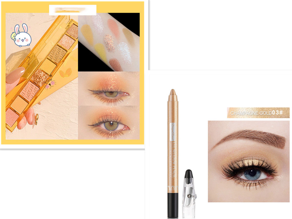 Eye Shadow Pen Stick Lying Silkworm Pearl With Foaming