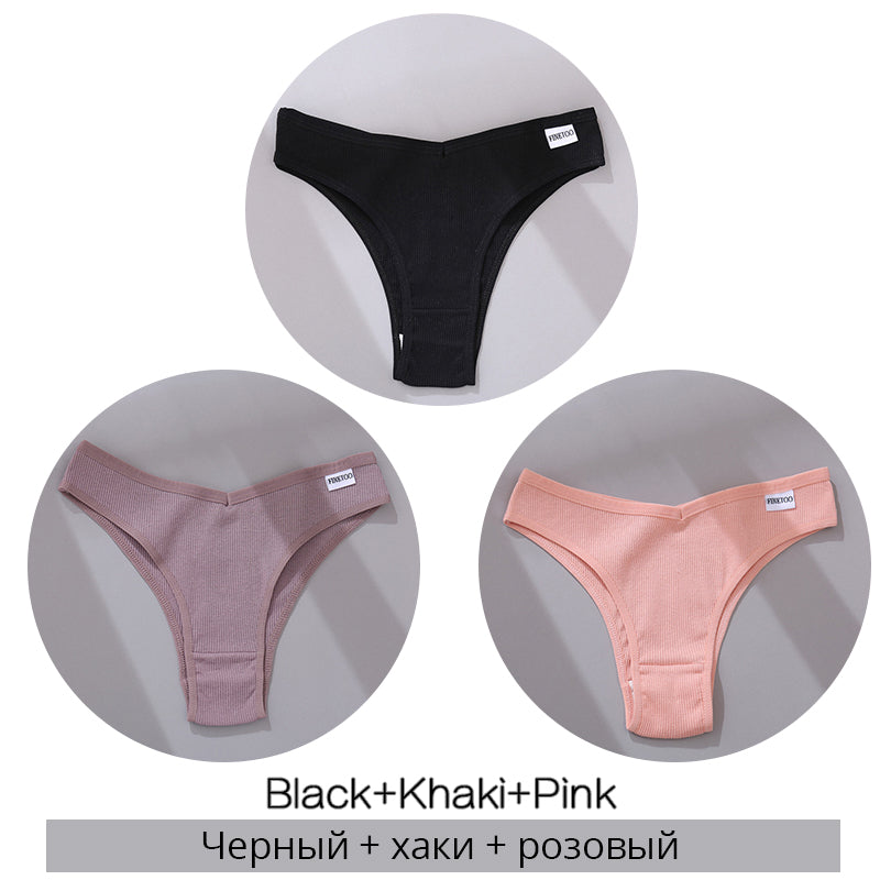 Cotton Underwear Women Thong Sexy Underwear