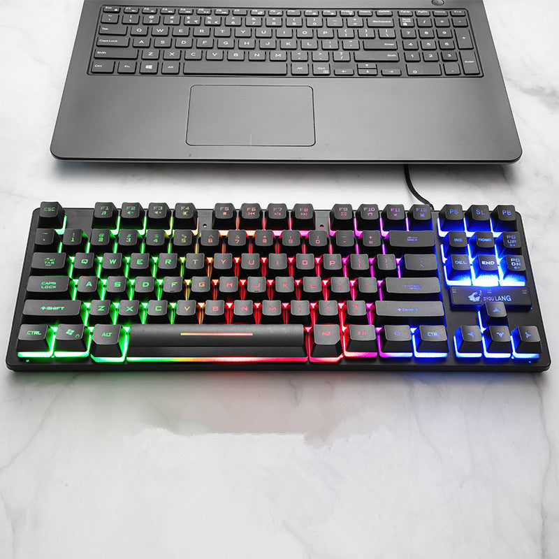 Backlit RGB Wired Mechanical Keyboard