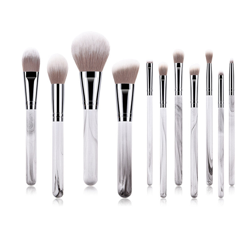 Wooden handle Microcrystalline Wire 11 makeup brush sets