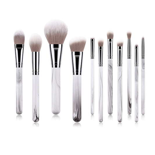 Wooden handle Microcrystalline Wire 11 makeup brush sets