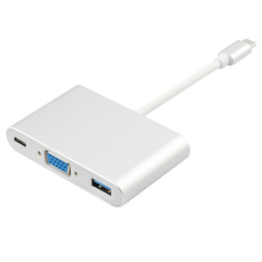 TYPE-C to VGA+3.0USB+Charging Port Adapter Cable