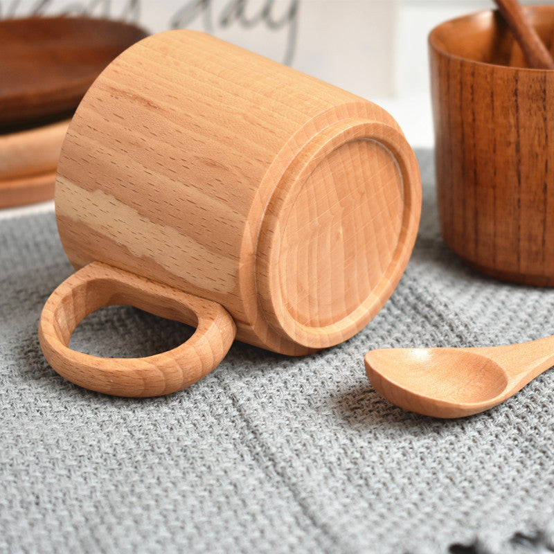 Beech Wood Three-piece Set