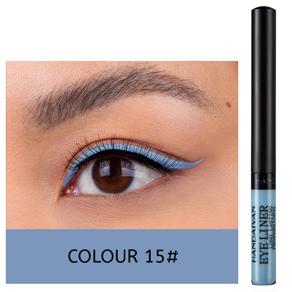 12-color Matte Color Liquid Eyeliner