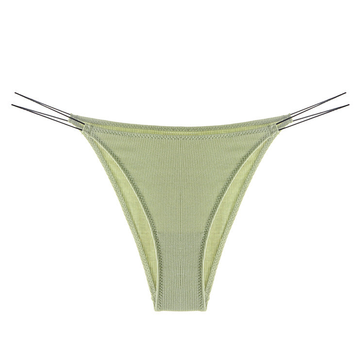 Double Strap Detail Mini G String