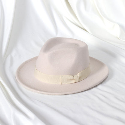 Bowknot Felt Fedora